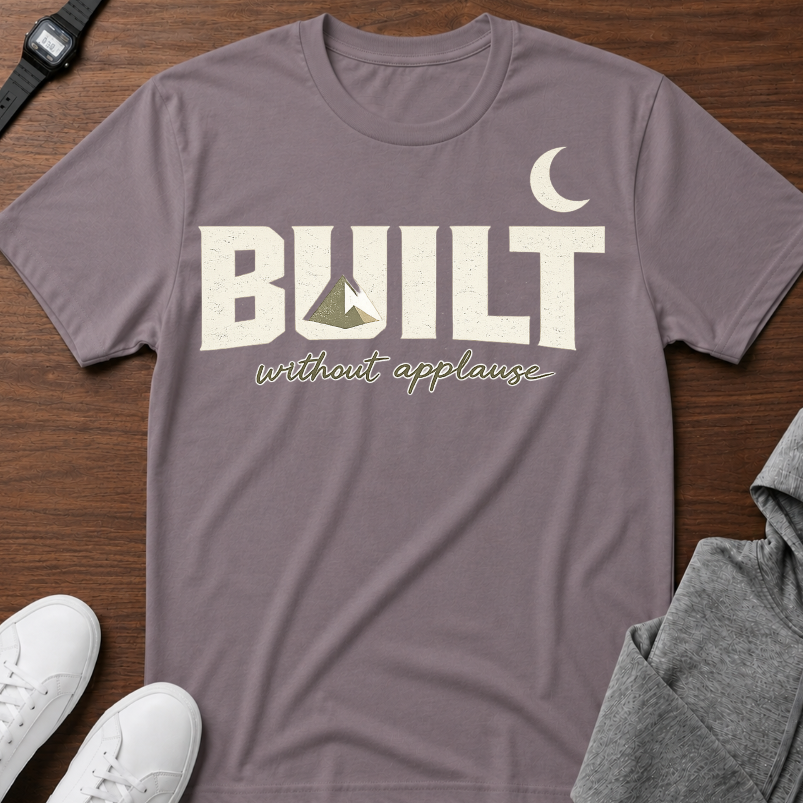 built without applause