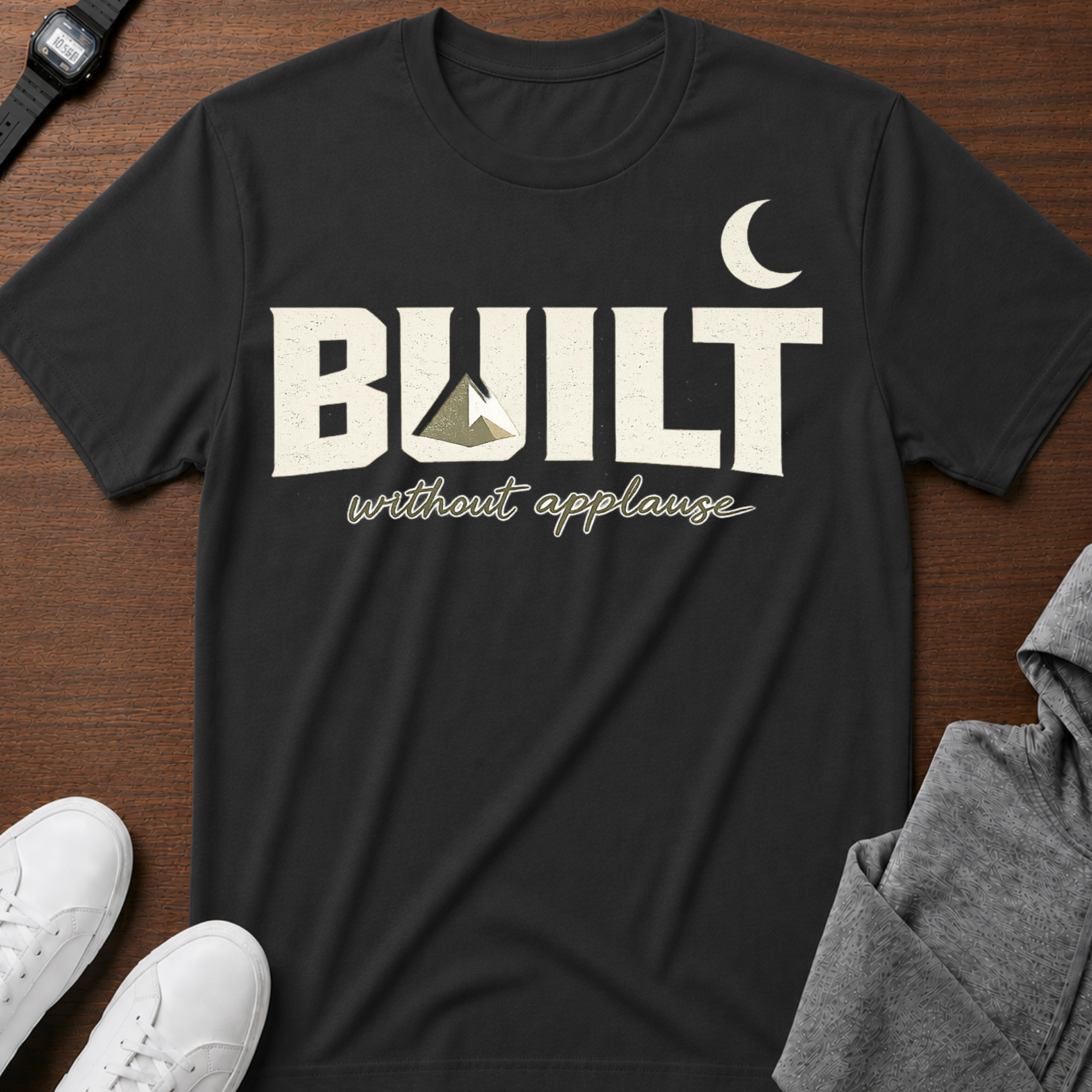 built without applause