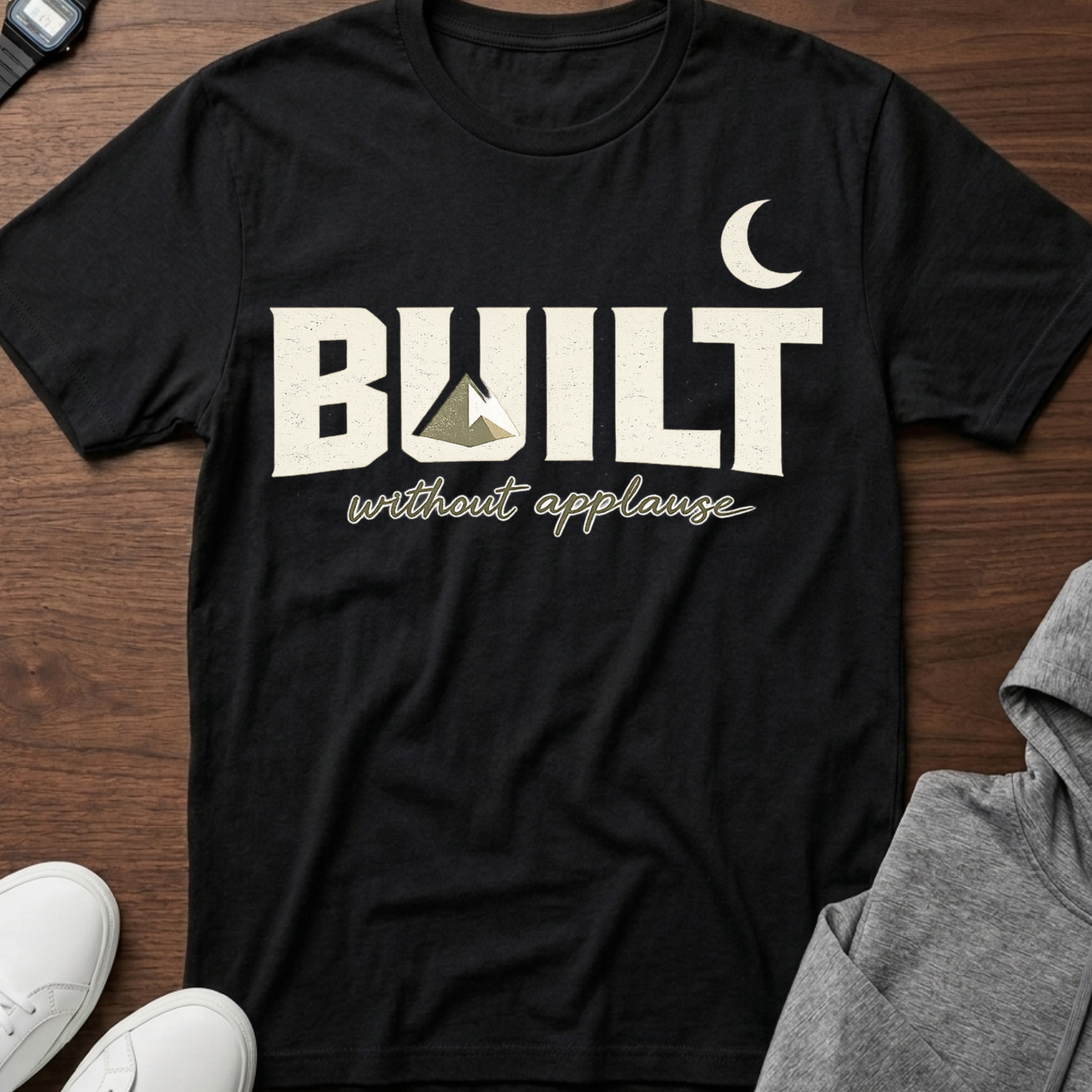 built without applause