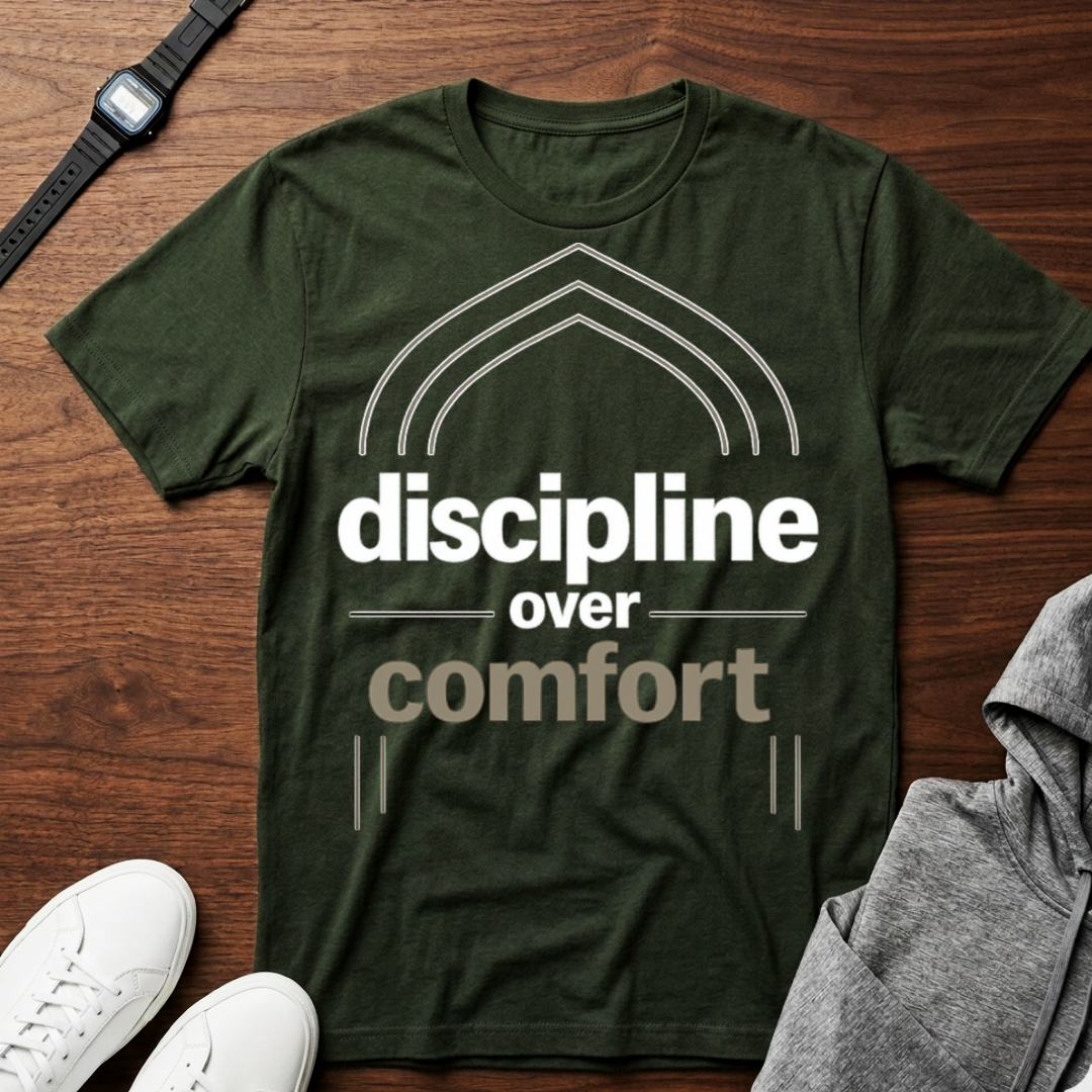 Discipline Over Comfort T-Shirt