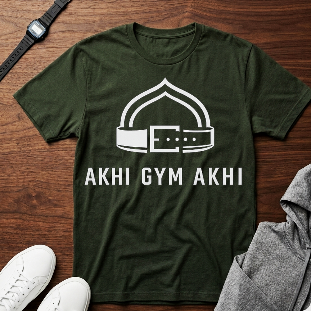 Akhi Gym Phrase Tee