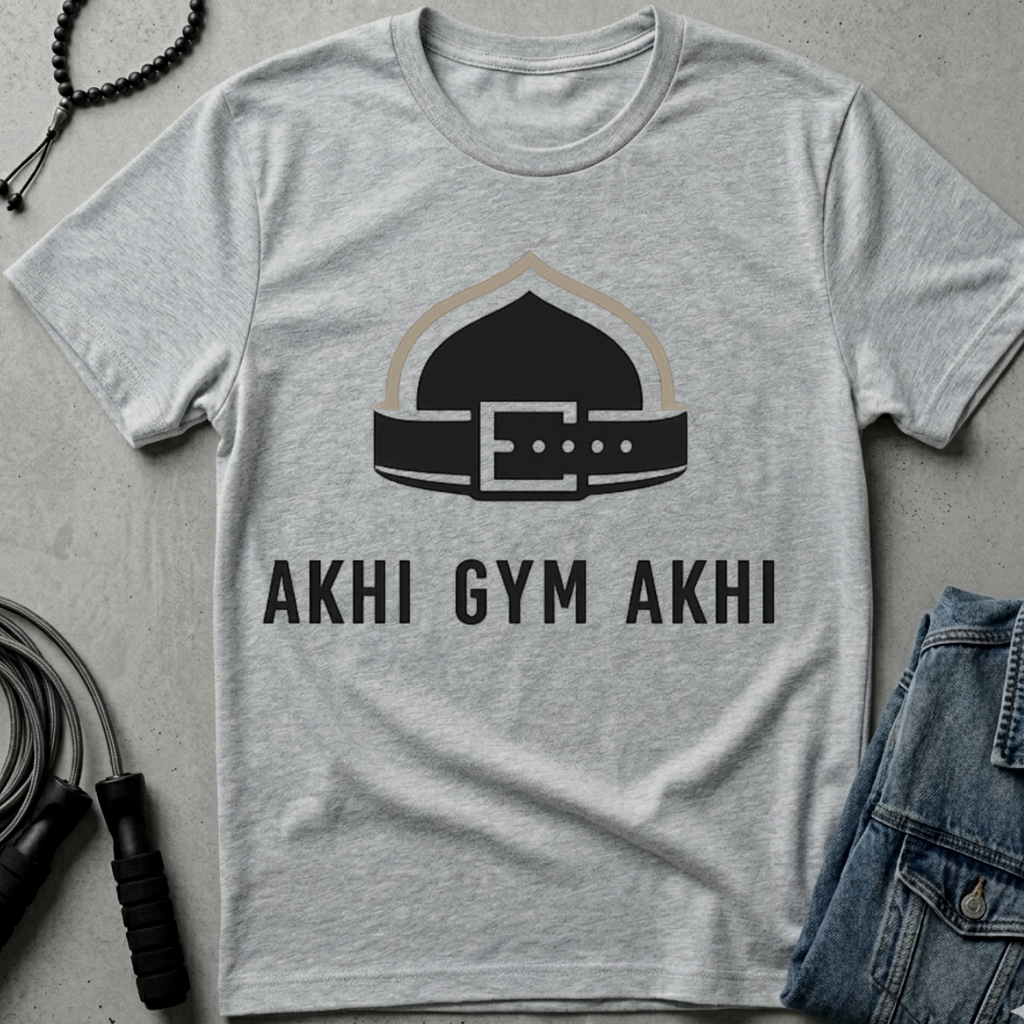 Akhi Gym Phrase Tee