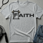 Faith with Barbell T-Shirt