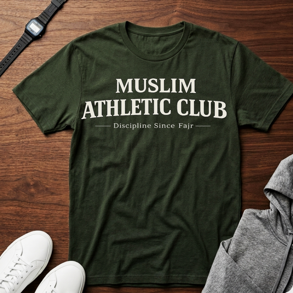 Muslim Athletic Club Discipline Since Fajr T-Shirt
