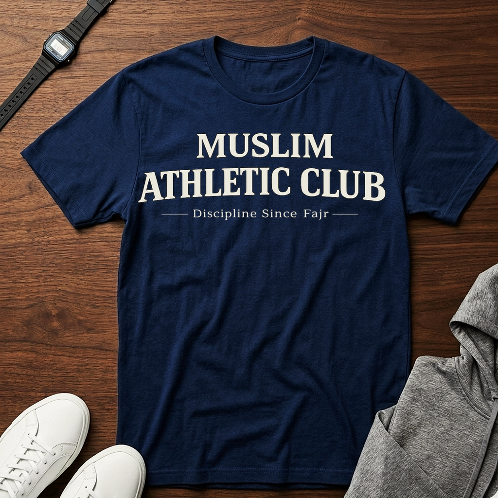 Muslim Athletic Club Discipline Since Fajr T-Shirt