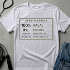 Halal Lifestyle Facts Tee