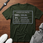 Halal Lifestyle Facts Tee
