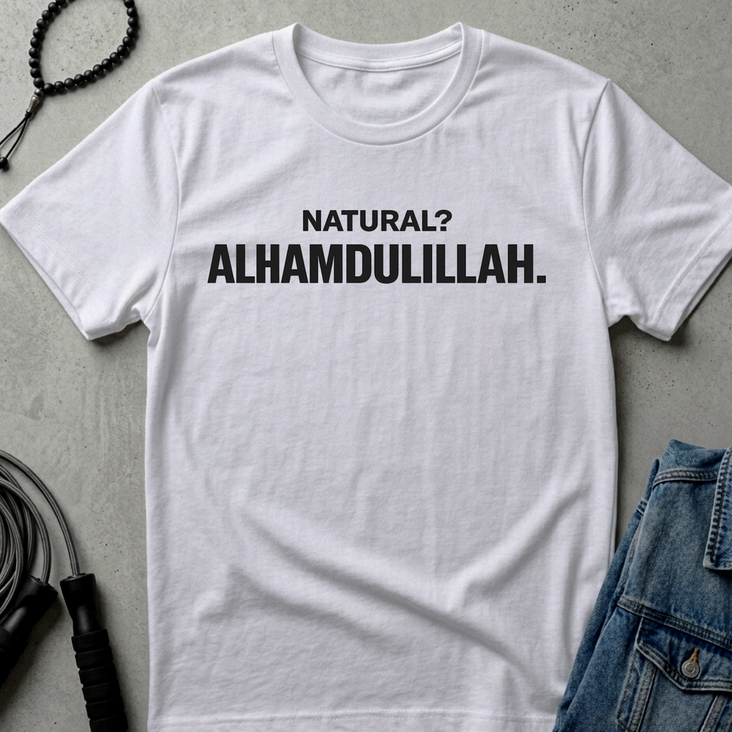 Alhamdulillah calligraphy Tee