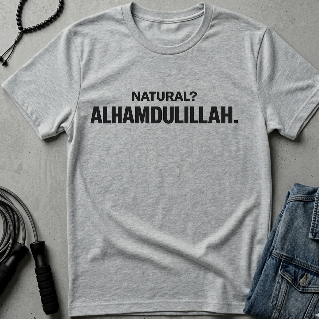 Alhamdulillah calligraphy Tee