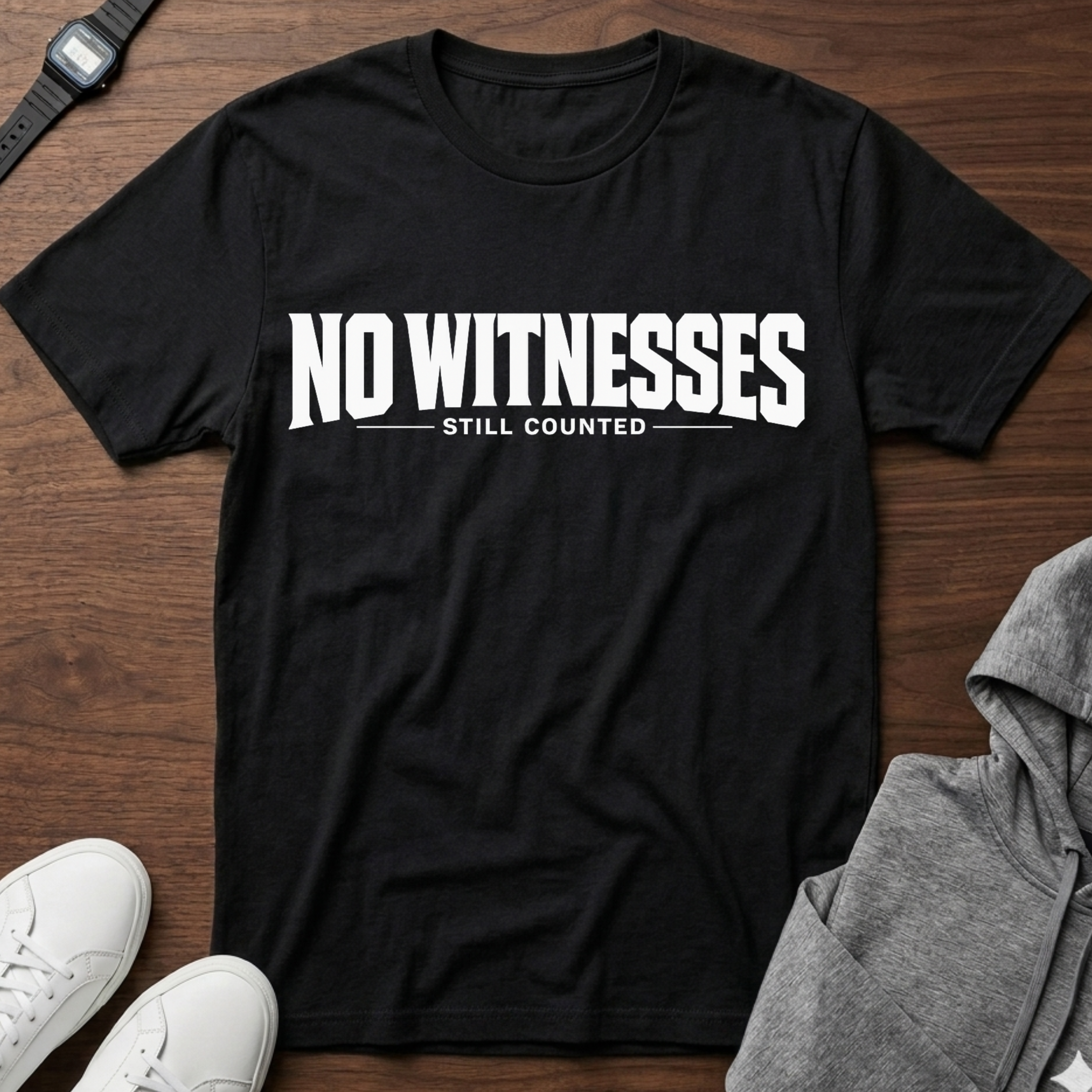 No Witnesses Still Counted T-Shirt