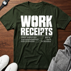 Work Receipts Life Status