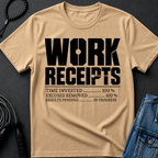 Work Receipts Life Status