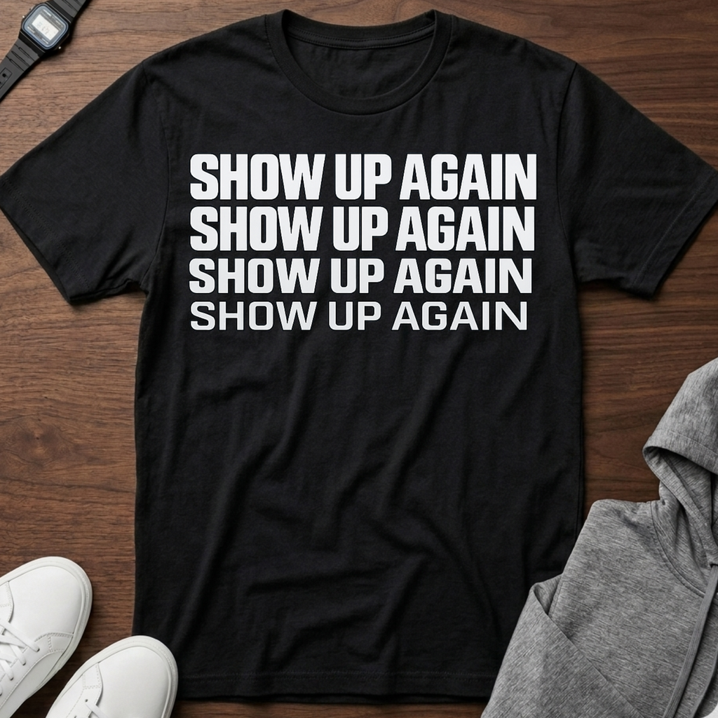 show up again