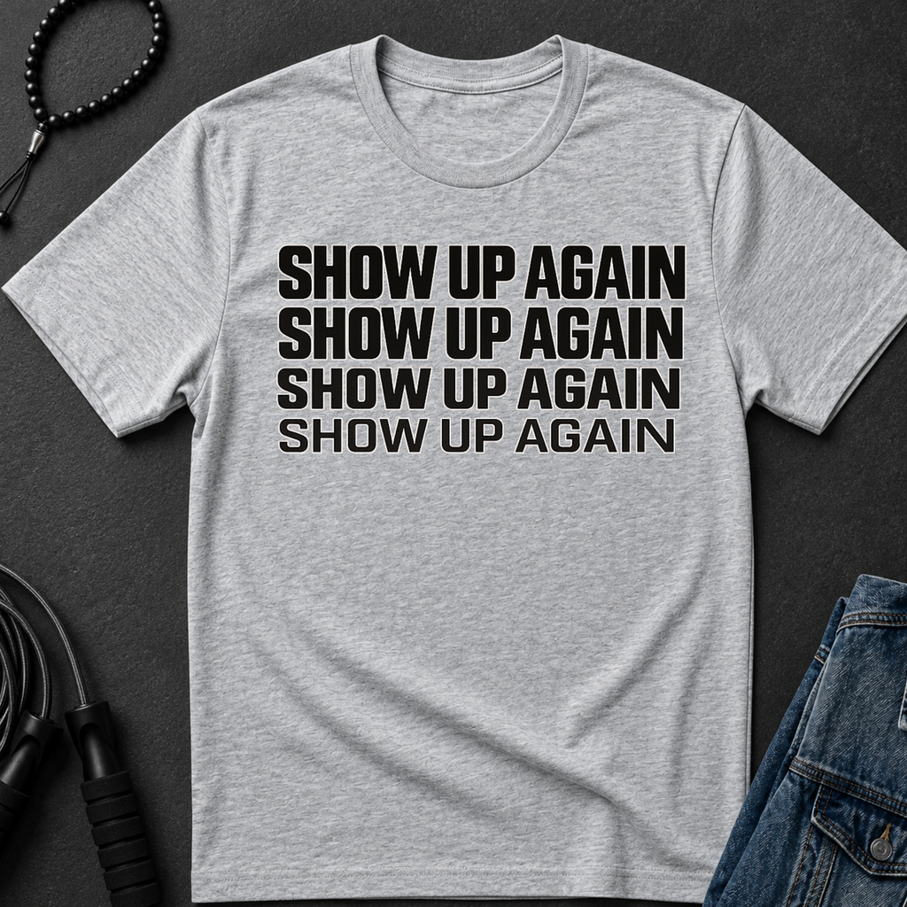 show up again