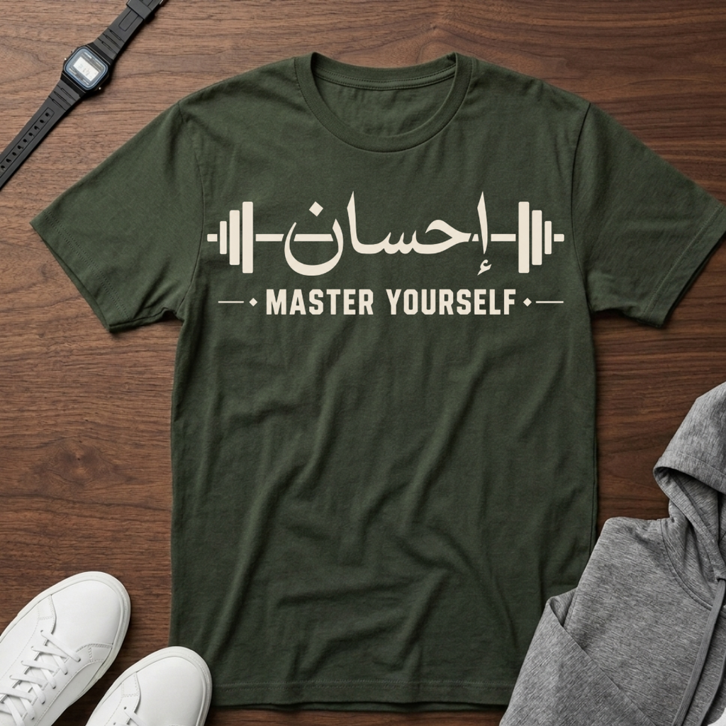 master yourself Tee | Motivational Typography Shirt, Mindset Graphic